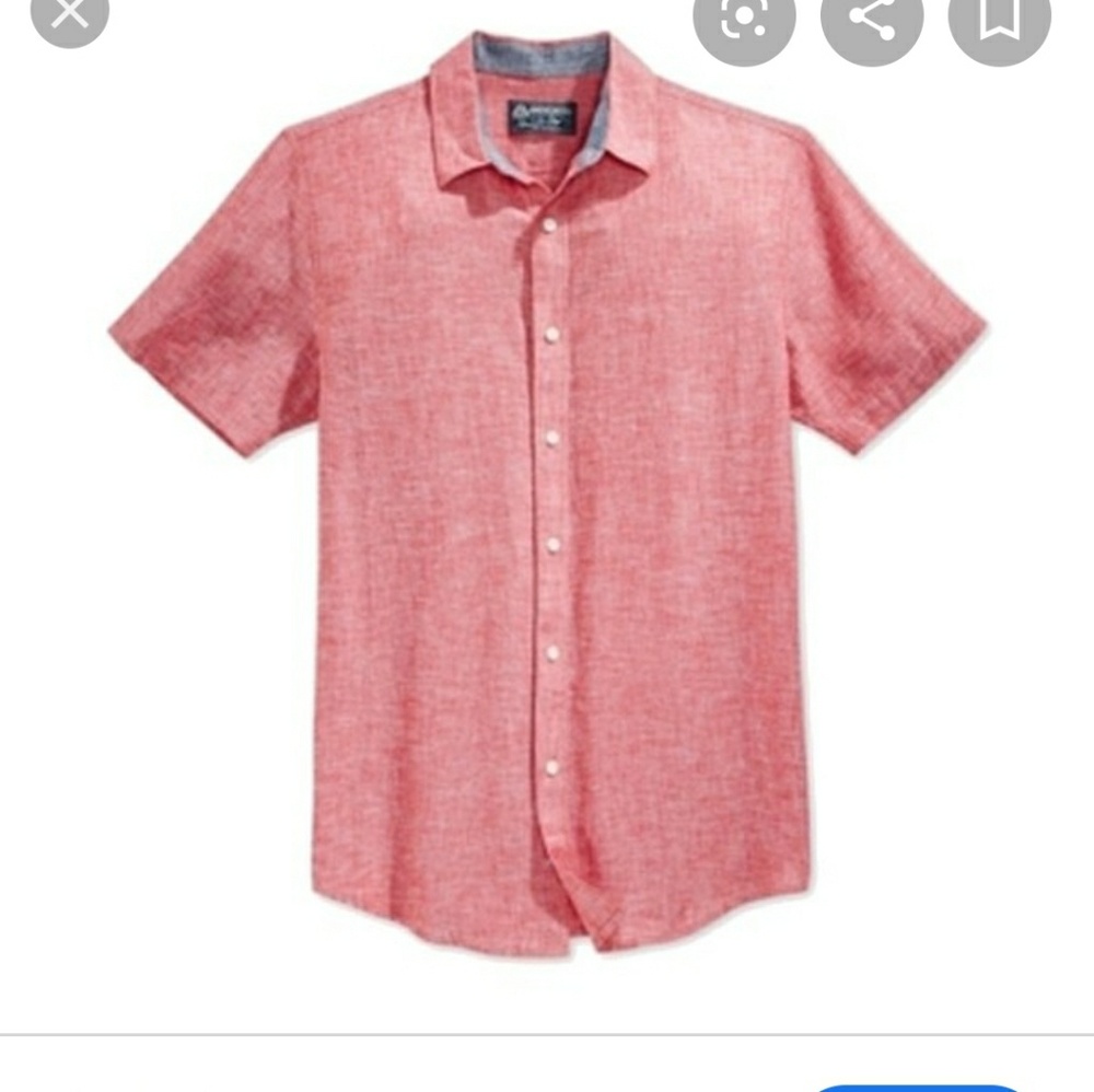 American Rag short sleeve button down